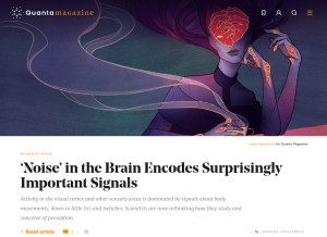 How quantamagazine.org looks like on a tablet such as an iPad.