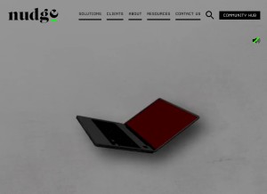 How quantum-pfe.com looks like on a tablet such as an iPad.