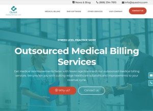 How questns.com looks like on a tablet such as an iPad.