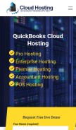 How quickbookscloudhosting.accountinghelpline.com looks like on a mobile device such as an iPhone.