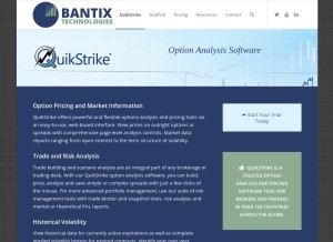 How quikstrike.net looks like on a tablet such as an iPad.