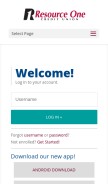 How r1cu.org looks like on a mobile device such as an iPhone.