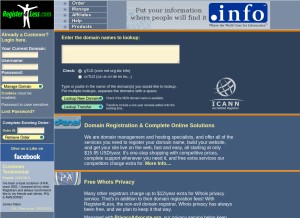 How r4l.com looks like on a tablet such as an iPad.