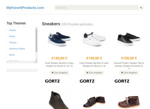 How radianp.com looks like on a tablet such as an iPad.