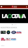 How radiocentro.com looks like on a mobile device such as an iPhone.