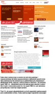How radioplus.pl looks like on a mobile device such as an iPhone.