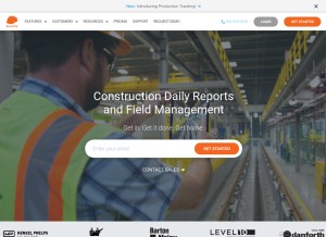 How rakenapp.com looks like on a tablet such as an iPad.