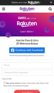 How rakuten.ca looks like on a mobile device such as an iPhone.