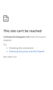 How rankuptools.blogspot.com looks like on a mobile device such as an iPhone.