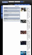 How rarbg.com looks like on a mobile device such as an iPhone.