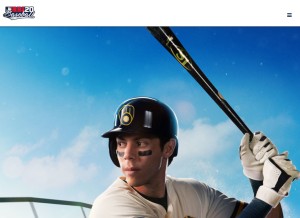 How rbigame.com looks like on a tablet such as an iPad.