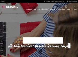 How re2asia.com looks like on a tablet such as an iPad.