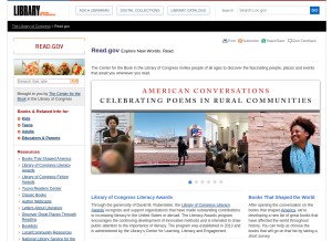 How read.gov looks like on a tablet such as an iPad.