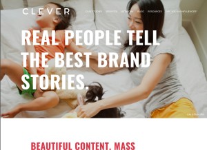 How realclever.com looks like on a tablet such as an iPad.