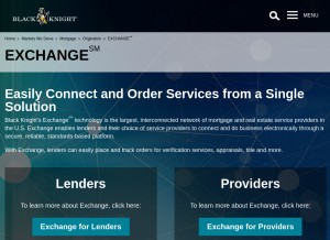How realecexchange.com looks like on a tablet such as an iPad.