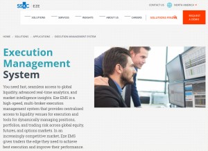 How realtick.com looks like on a tablet such as an iPad.