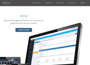 How redi2.com looks like on a tablet such as an iPad.