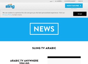 How rednetapp.com looks like on a tablet such as an iPad.