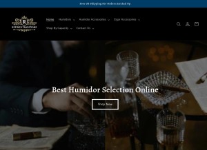 How refinedtraditions.com looks like on a tablet such as an iPad.