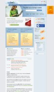 How regzone.info looks like on a mobile device such as an iPhone.