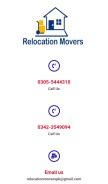 How relocationmoverspk.com looks like on a mobile device such as an iPhone.