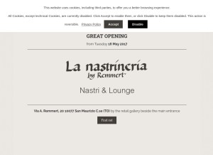 How remmert.it looks like on a tablet such as an iPad.