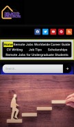 How remotejob.com.ng looks like on a mobile device such as an iPhone.