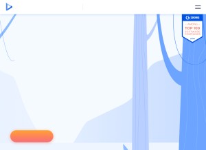 How renderforest.com looks like on a tablet such as an iPad.