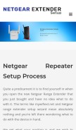 How repeatersetup.net looks like on a mobile device such as an iPhone.