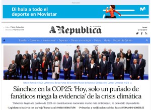 How republica.com looks like on a tablet such as an iPad.