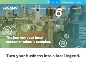 How republicmedia.com looks like on a tablet such as an iPad.