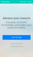 How researchgate.net looks like on a mobile device such as an iPhone.