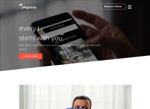 How reservations-page.com looks like on a tablet such as an iPad.