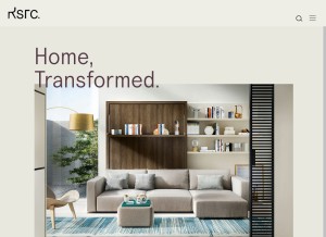 How resourcefurniture.com looks like on a tablet such as an iPad.