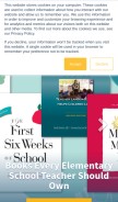 How responsiveclassroom.org looks like on a mobile device such as an iPhone.