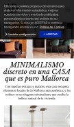 How revistaad.es looks like on a mobile device such as an iPhone.