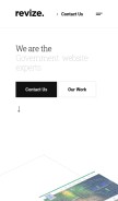 How revize.com looks like on a mobile device such as an iPhone.