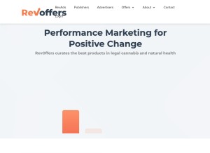 How revoffers.com looks like on a tablet such as an iPad.