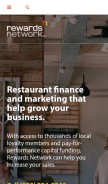 How rewardsnetwork.com looks like on a mobile device such as an iPhone.