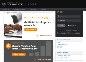 How riacheckpoint.com looks like on a tablet such as an iPad.