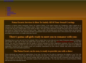 How richa-kapoor.com looks like on a tablet such as an iPad.