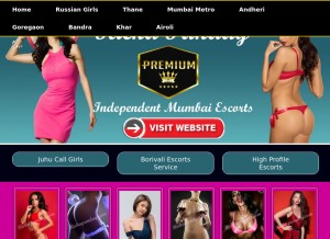 How richapanday.com looks like on a tablet such as an iPad.