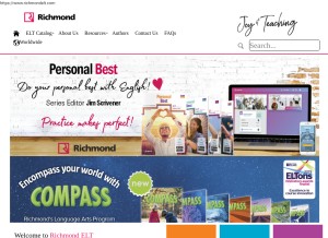 How richmondelt.com looks like on a tablet such as an iPad.