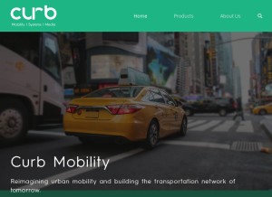 How ridecharge.com looks like on a tablet such as an iPad.
