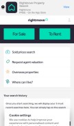 How rightmove.com looks like on a mobile device such as an iPhone.
