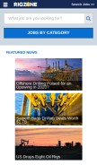 How rigzone.com looks like on a mobile device such as an iPhone.