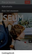 How rijksmuseum.nl looks like on a mobile device such as an iPhone.