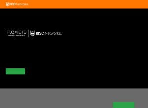 How riscnetworks.com looks like on a tablet such as an iPad.
