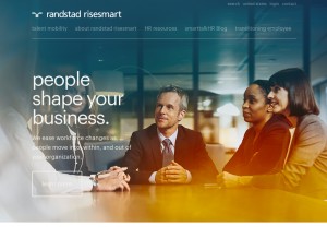 How risesmart.com looks like on a tablet such as an iPad.
