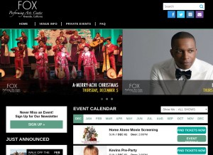 How riversidepac.com looks like on a tablet such as an iPad.